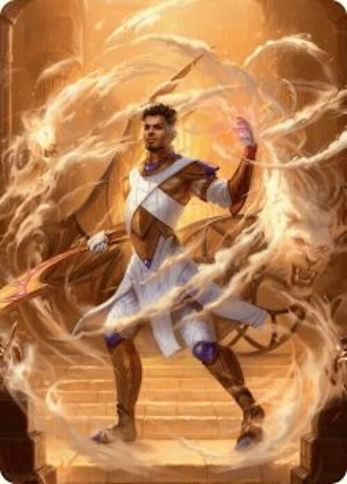 Image for Basri, Tomorrow's Champion Art Card (Art Series: Aetherdrift) (9) - Magic: The Gathering