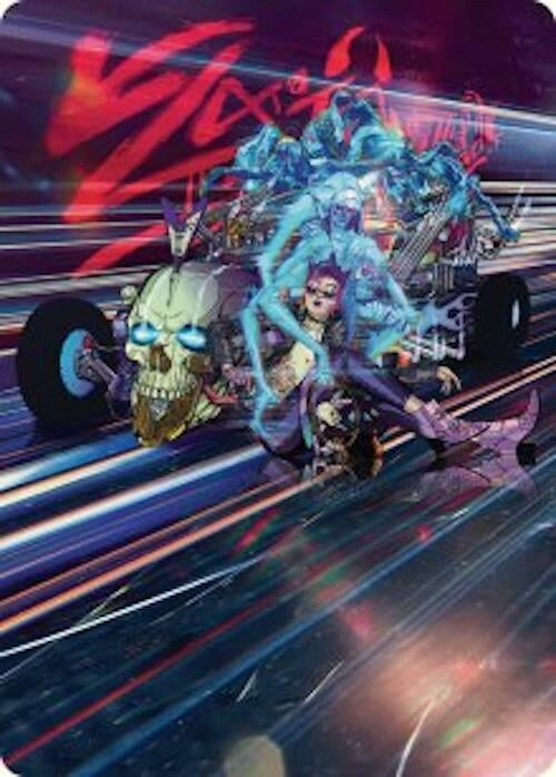 Image for Midnight Mangler Art Card (Art Series: Aetherdrift) (38) - Magic: The Gathering