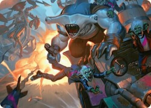 Image for Trade the Helm Art Card (Art Series: Aetherdrift) (25) - Magic: The Gathering