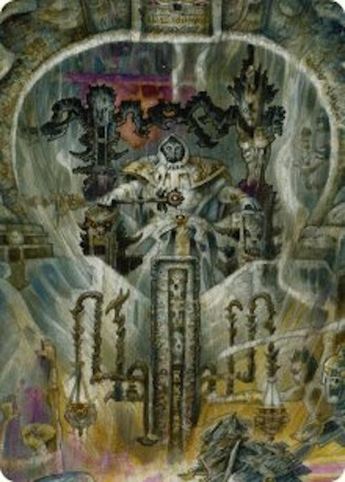 Image for Gonti, Night Minister Art Card (Art Series: Aetherdrift) (32) - Magic: The Gathering