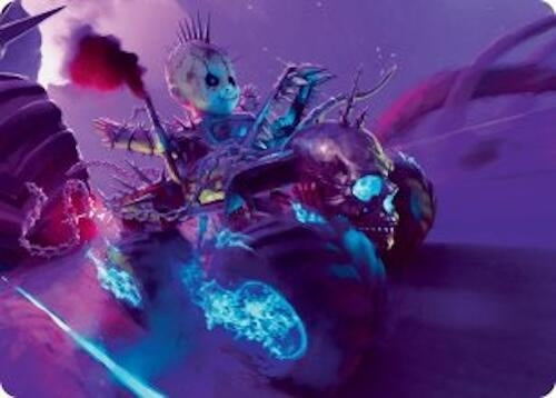 Image for Pactdoll Terror Art Card (Art Series: Aetherdrift) (21) - Magic: The Gathering