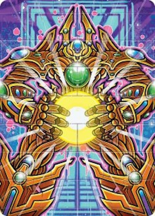 Image for Brightglass Gearhulk Art Card (Art Series: Aetherdrift) (53) - Magic: The Gathering