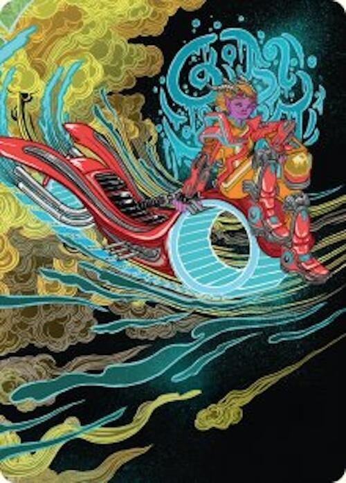 Image for Cloudspire Skycycle Art Card (Art Series: Aetherdrift) (44) - Magic: The Gathering