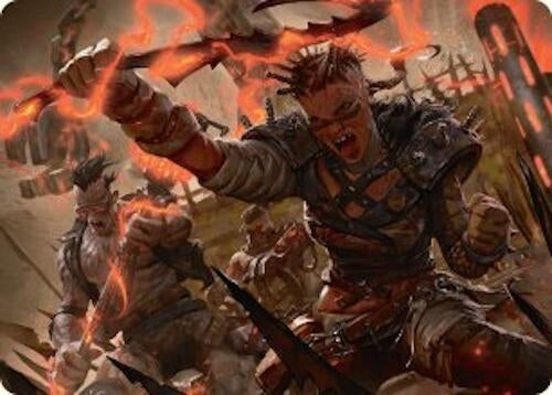 Image for Far Fortune, End Boss Art Card (11/54) (Art Series: Aetherdrift) (11) - Magic: The Gathering
