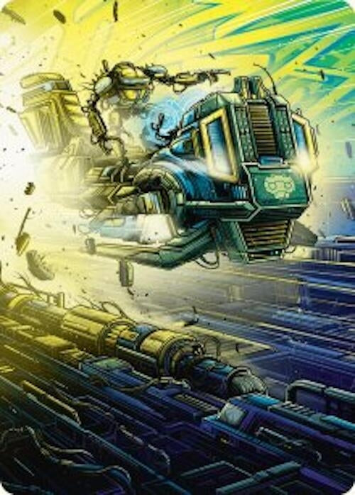 Image for Guidelight Pathmaker Art Card (Art Series: Aetherdrift) (46) - Magic: The Gathering