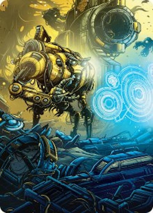 Image for Mendicant Core, Guidelight Art Card (1/54) (Art Series: Aetherdrift) (1) - Magic: The Gathering