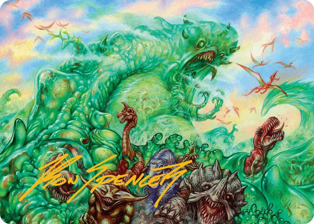 Image for Mimeoplasm, Revered One Art Card (Gold-Stamped Signature) (Art Series: Aetherdrift) (28) - Magic: The Gathering