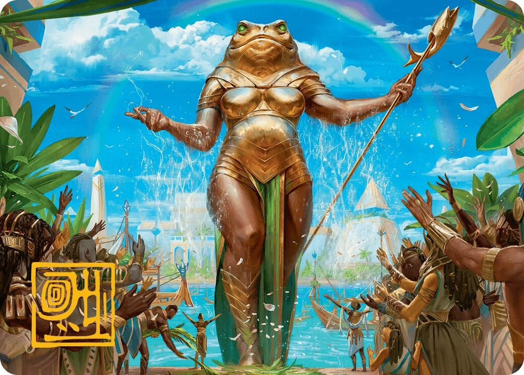 Image for Sab-Sunen, Luxa Embodied Art Card (Gold-Stamped Signature) (Art Series: Aetherdrift) (33) - Magic: The Gathering