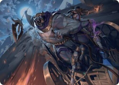 Image for Zahur, Glory's Past Art Card (Art Series: Aetherdrift) (10) - Magic: The Gathering