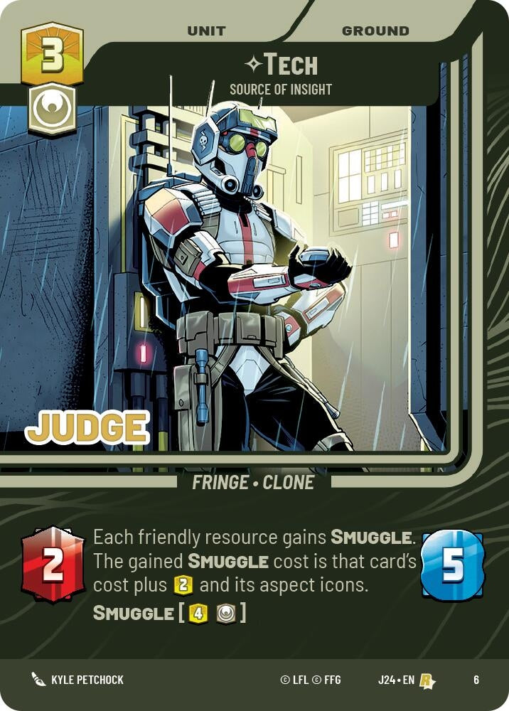 Image for Tech - Source of Insight (Judge Promos) (6) - Star Wars: Unlimited