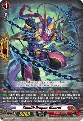 Image for Stealth Dragon, Utsuroi (D Promo Cards) (D-PR/729EN) - Cardfight Vanguard