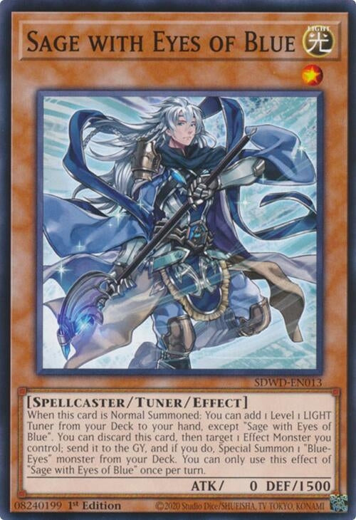 Image for Sage with Eyes of Blue (Structure Deck: Blue-Eyes White Destiny) (SDWD-EN013) - YuGiOh