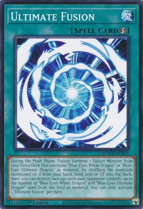 Image for Ultimate Fusion (Structure Deck: Blue-Eyes White Destiny) (SDWD-EN021) - YuGiOh