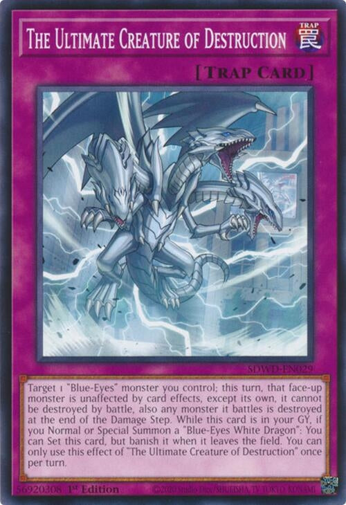 Image for The Ultimate Creature of Destruction (Structure Deck: Blue-Eyes White Destiny) (SDWD-EN029) - YuGiOh