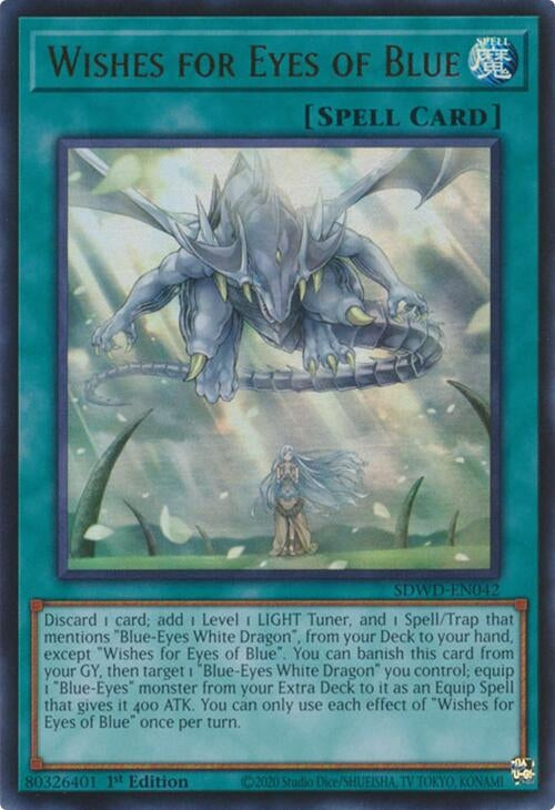 Image for Wishes for Eyes of Blue (Structure Deck: Blue-Eyes White Destiny) (SDWD-EN042) - YuGiOh