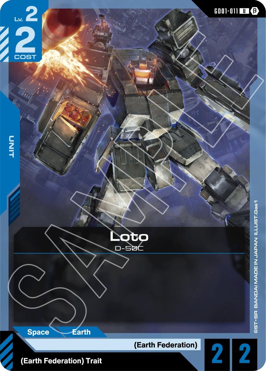 Image for Loto (Edition Beta) (GD01-011) - Gundam Card Game