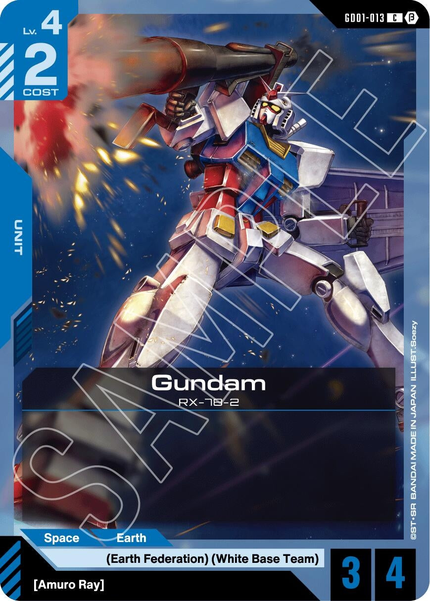Image for Gundam (GD01-013) (Edition Beta) (GD01-013) - Gundam Card Game