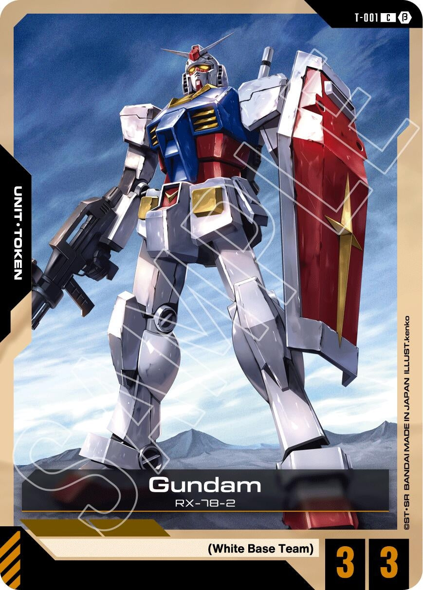 Image for Gundam (Token) (Edition Beta) (T-001) - Gundam Card Game