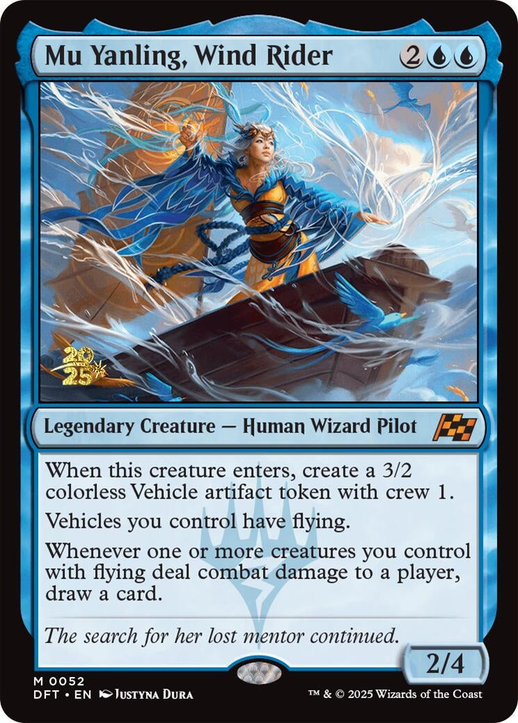 Image for Mu Yanling, Wind Rider (Prerelease Cards) (52) - Magic: The Gathering