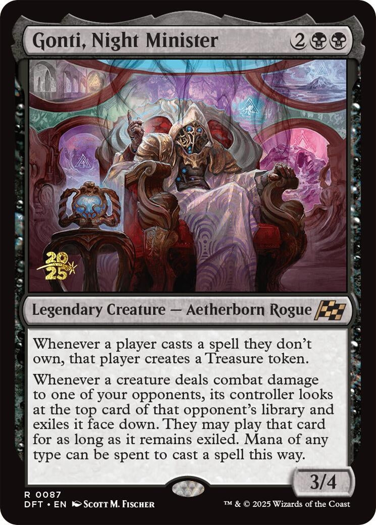 Image for Gonti, Night Minister (Prerelease Cards) (87) - Magic: The Gathering