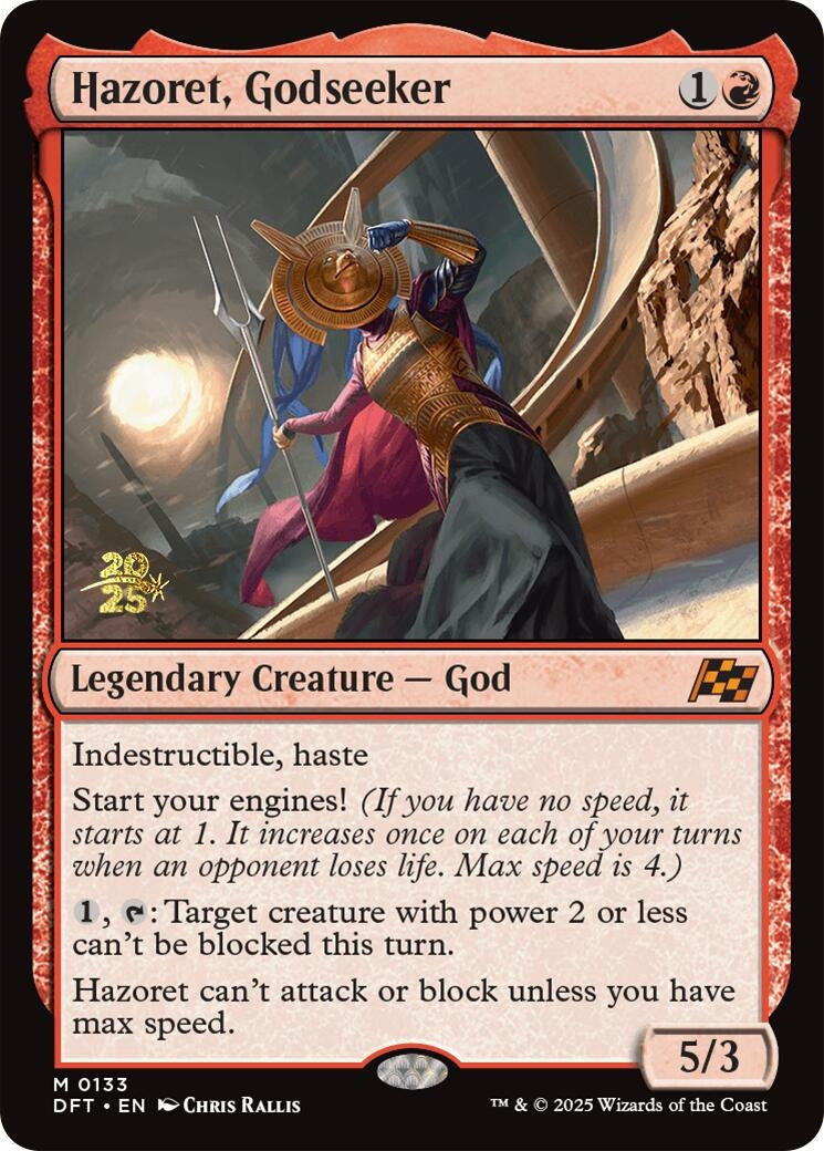 Image for Hazoret, Godseeker (Prerelease Cards) (133) - Magic: The Gathering