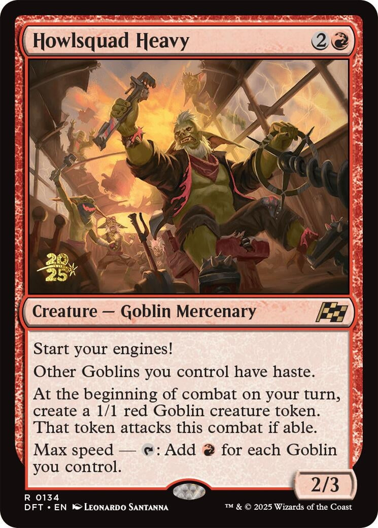 Image for Howlsquad Heavy (Prerelease Cards) (134) - Magic: The Gathering