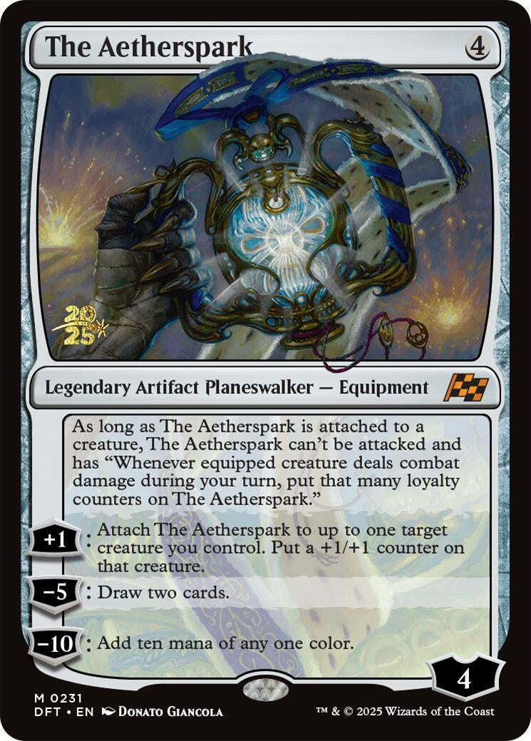Image for The Aetherspark (Prerelease Cards) (231) - Magic: The Gathering