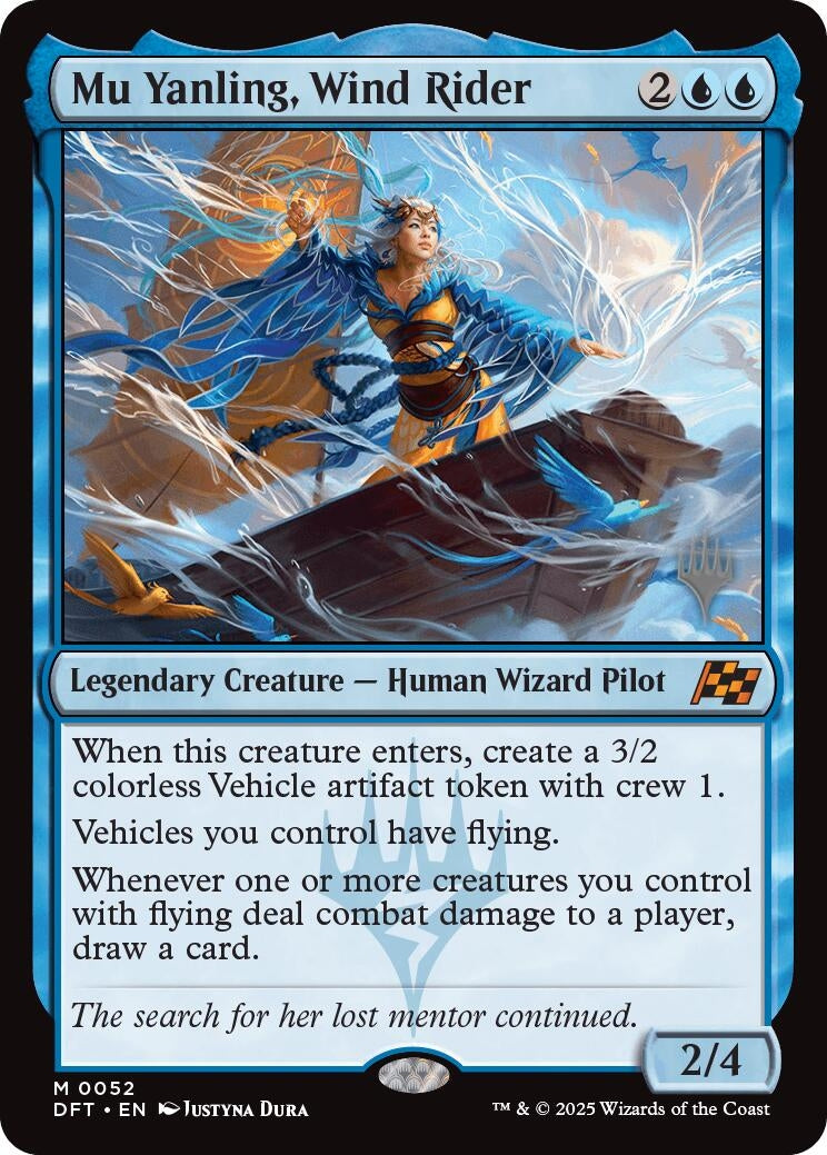 Image for Mu Yanling, Wind Rider (Promo Pack: Aetherdrift) (52) - Magic: The Gathering