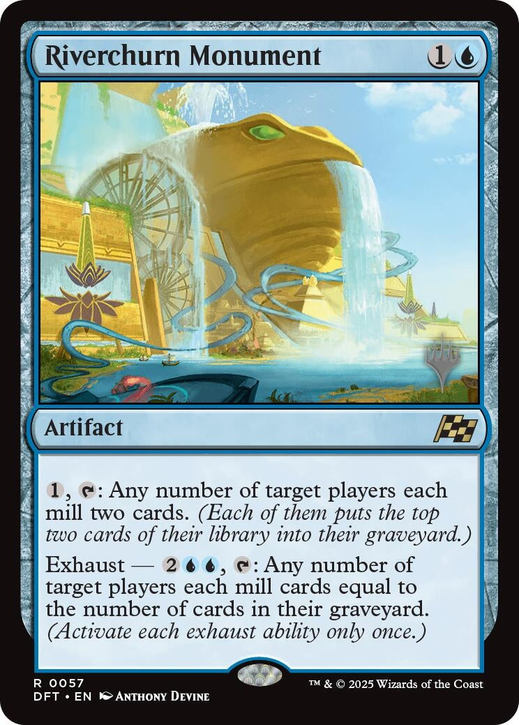 Image for Riverchurn Monument (Promo Pack: Aetherdrift) (57) - Magic: The Gathering
