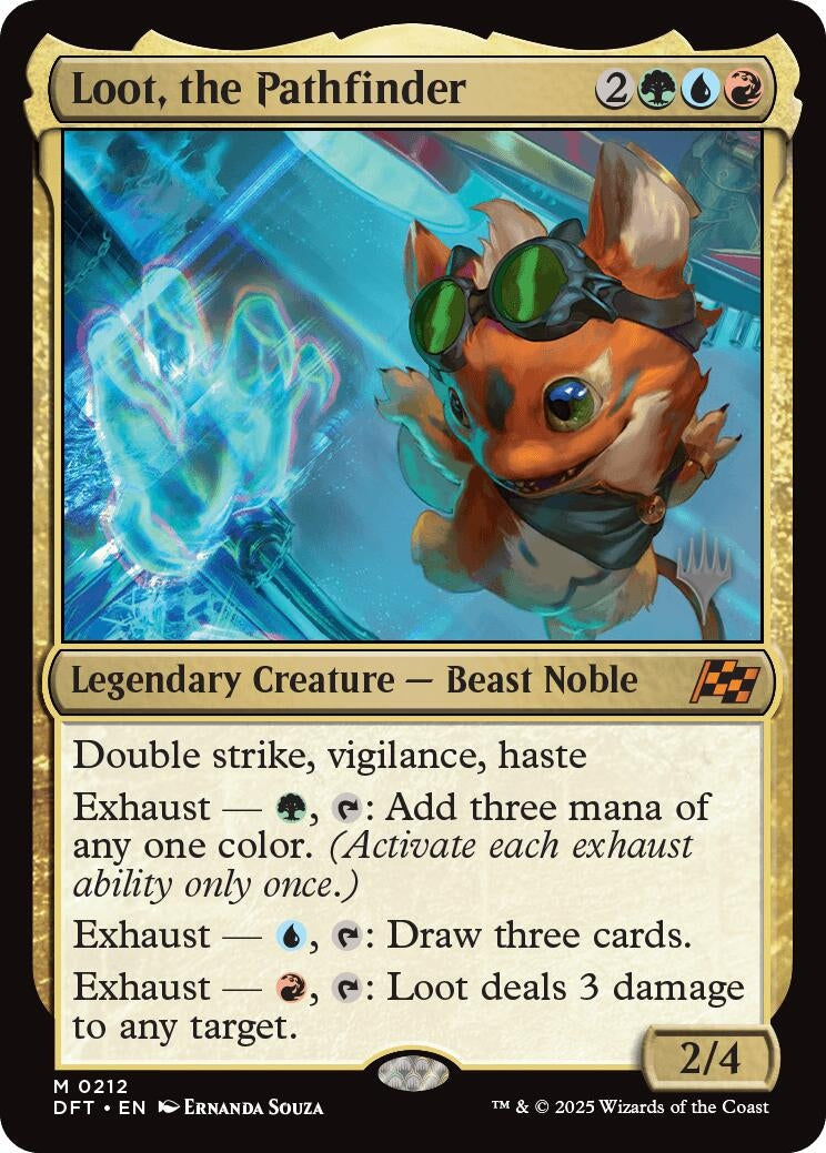 Image for Loot, the Pathfinder (Promo Pack: Aetherdrift) (212) - Magic: The Gathering