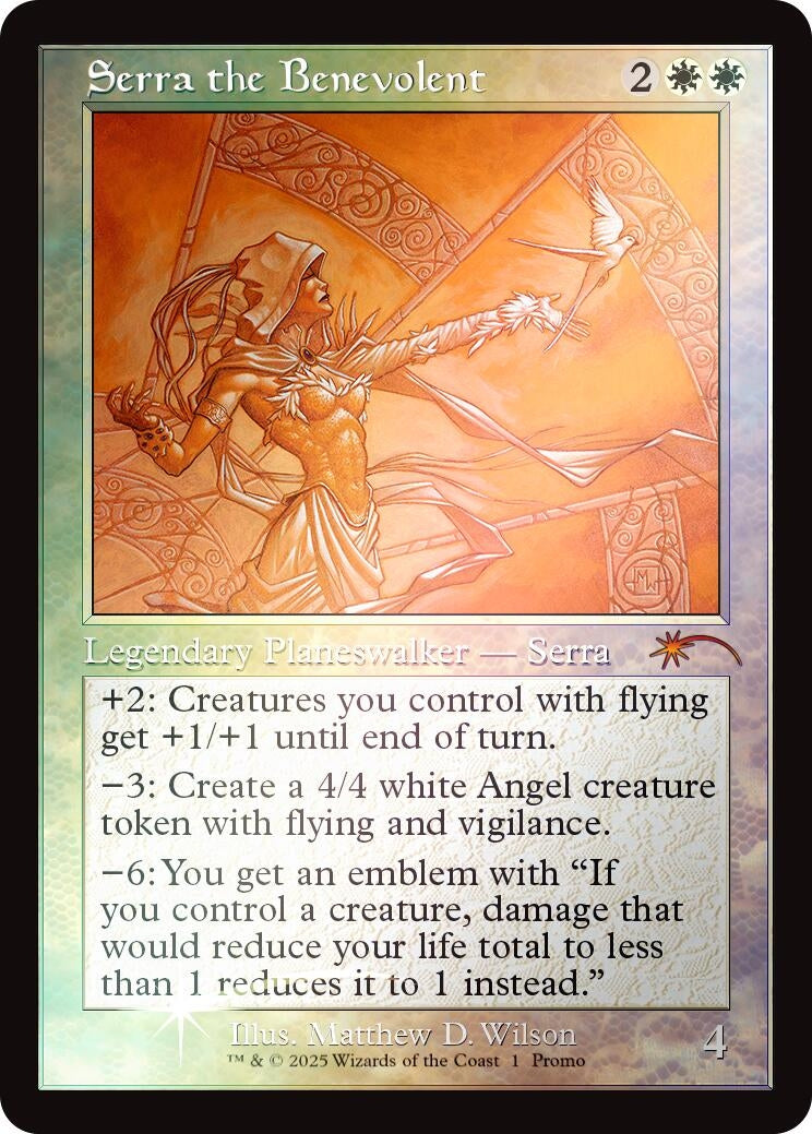 Image for Serra the Benevolent (Retro Frame) (Secret Lair Drop Series) (1) - Magic: The Gathering