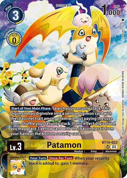 Image for Patamon (Limited Card Pack) - Digimon Card Game