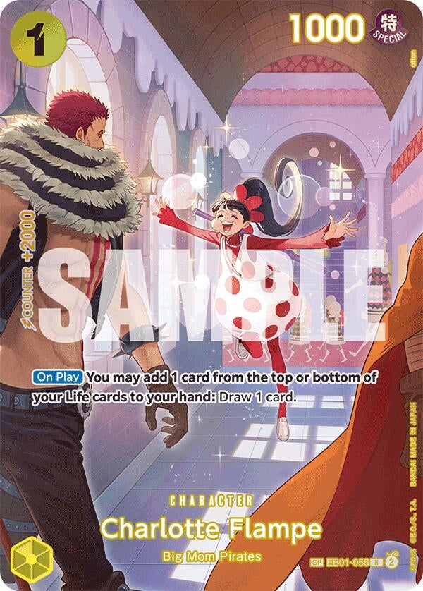 Image for Charlotte Flampe (SP) (Royal Blood) (EB01-056) - One Piece Card Game