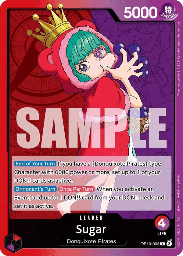 Image for Sugar (003) (Royal Blood) (OP10-003) - One Piece Card Game