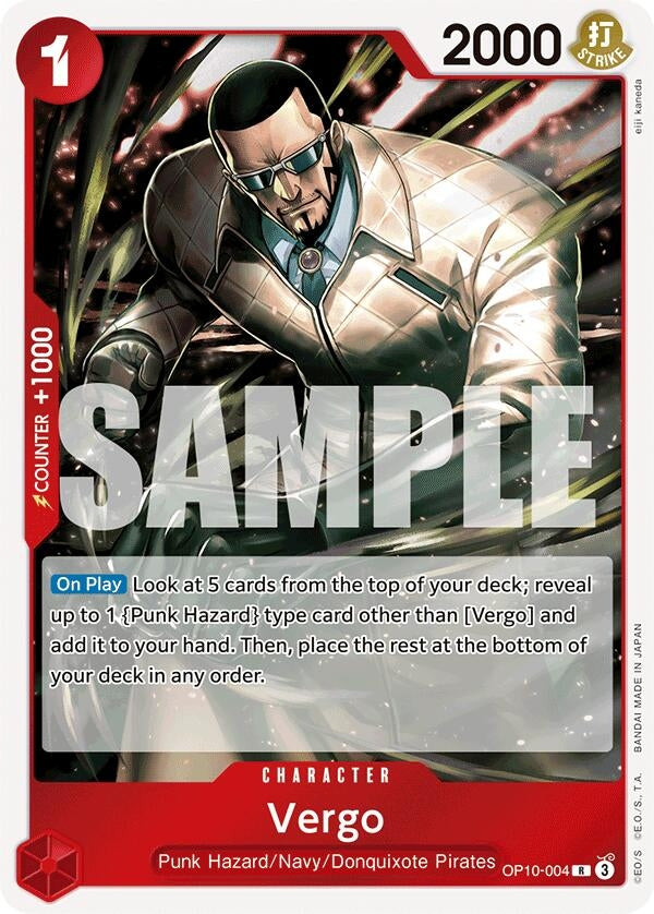 Image for Vergo (Royal Blood) (OP10-004) - One Piece Card Game