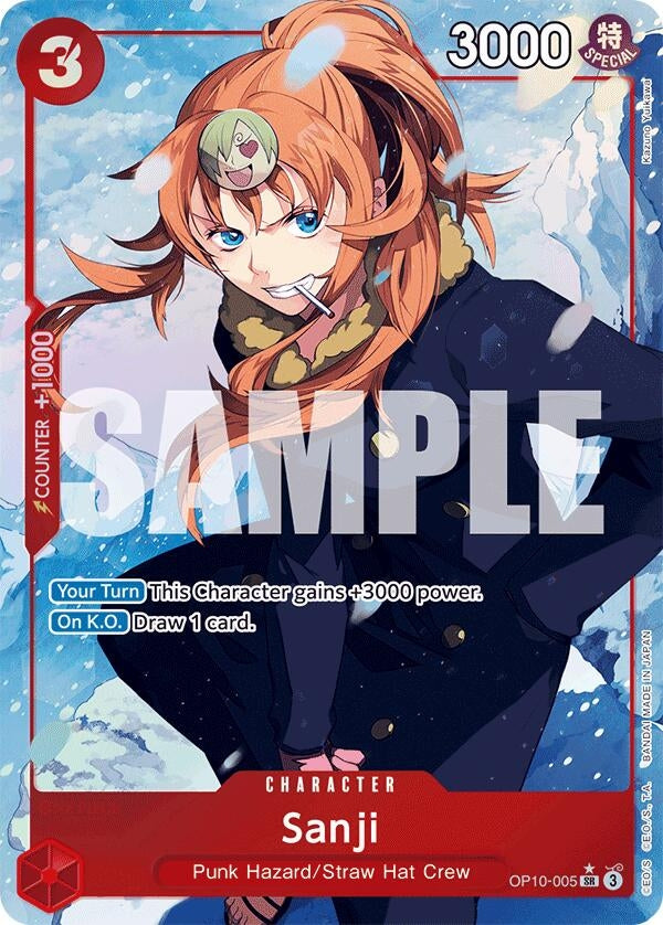 Image for Sanji (Parallel) (Royal Blood) (OP10-005) - One Piece Card Game