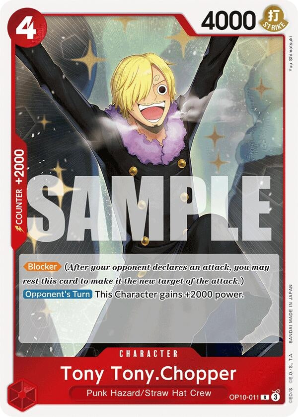 Image for Tony Tony.Chopper (011) (Royal Blood) (OP10-011) - One Piece Card Game