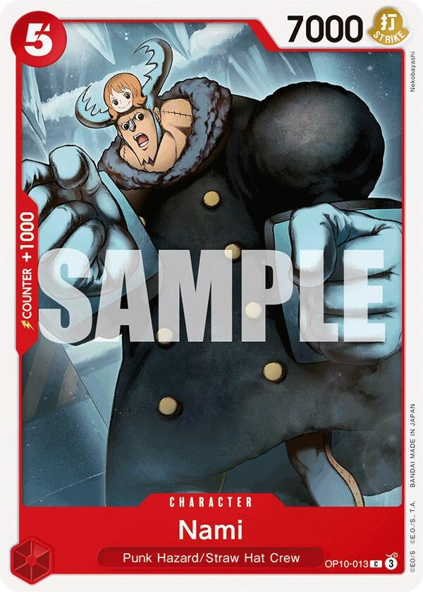 Image for Nami (013) (Royal Blood) (OP10-013) - One Piece Card Game