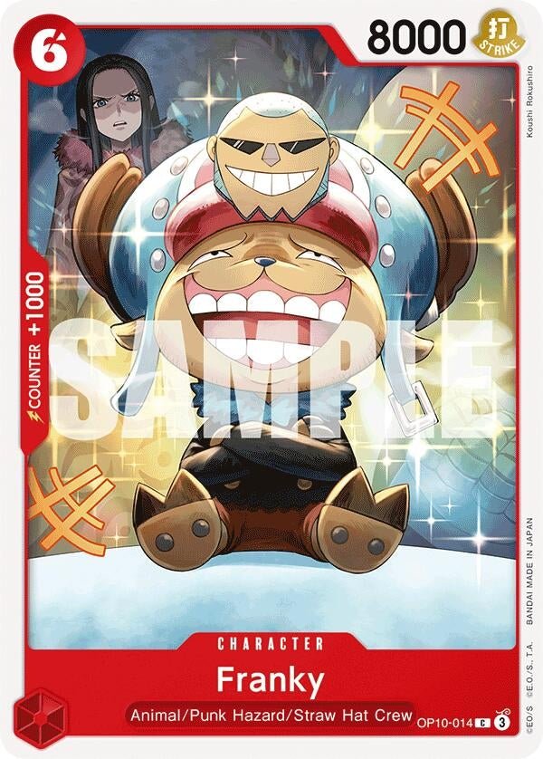 Image for Franky (014) (Royal Blood) (OP10-014) - One Piece Card Game