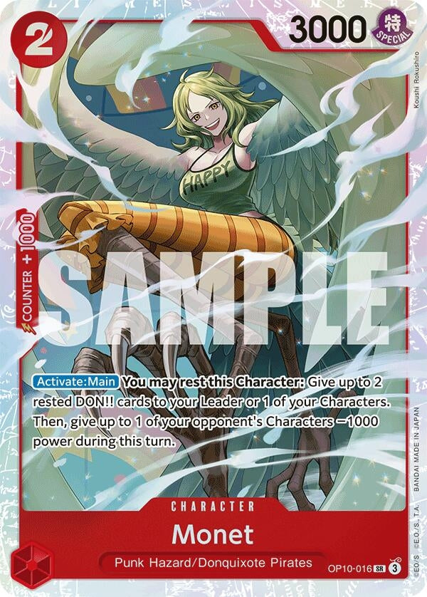 Image for Monet (Royal Blood) (OP10-016) - One Piece Card Game