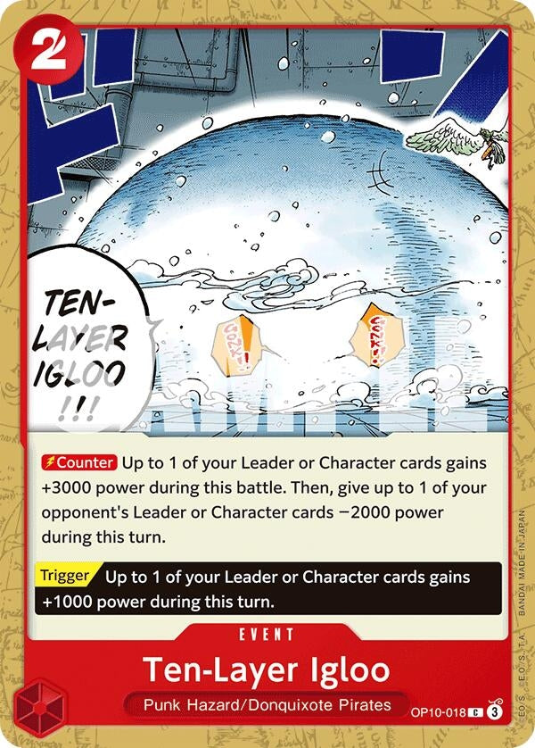 Image for Ten-Layer Igloo (Royal Blood) (OP10-018) - One Piece Card Game