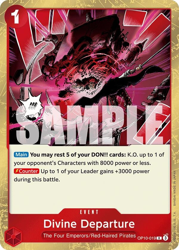 Image for Divine Departure (Royal Blood) (OP10-019) - One Piece Card Game