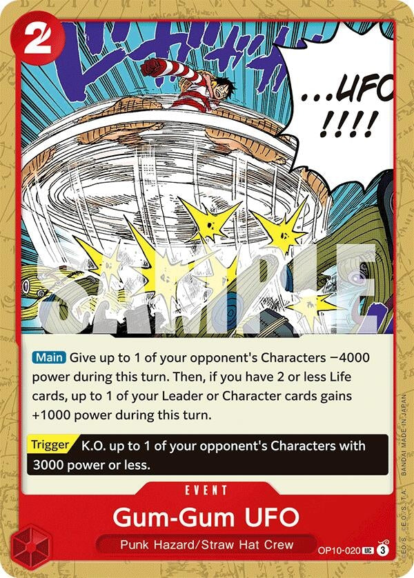 Image for Gum-Gum UFO (Royal Blood) (OP10-020) - One Piece Card Game