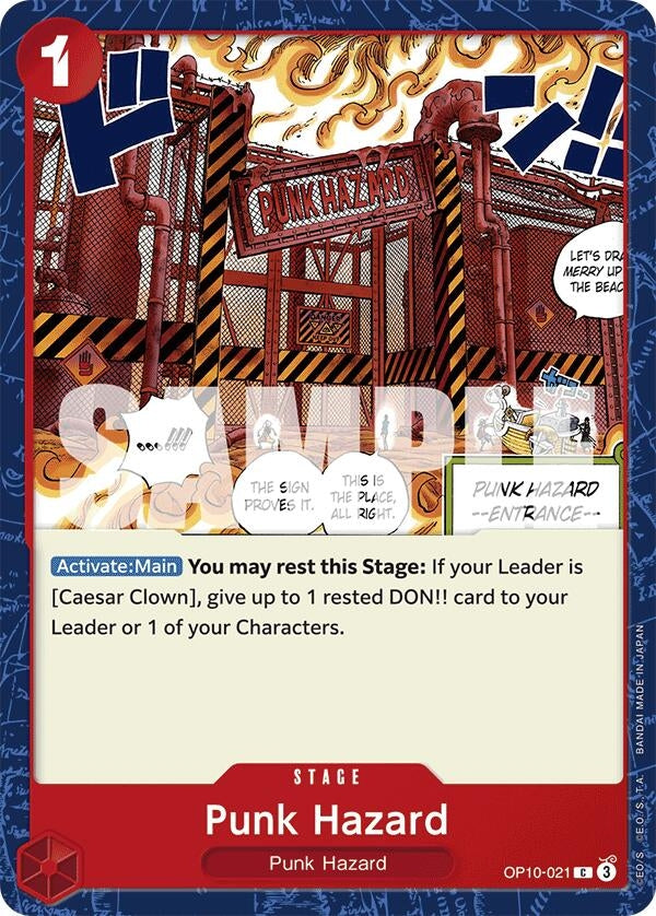 Image for Punk Hazard (Royal Blood) (OP10-021) - One Piece Card Game