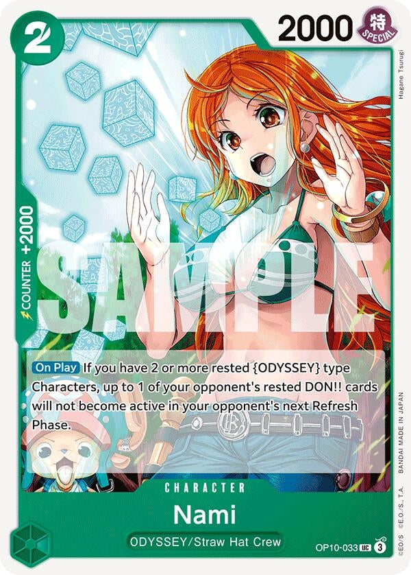 Image for Nami (033) (Royal Blood) (OP10-033) - One Piece Card Game