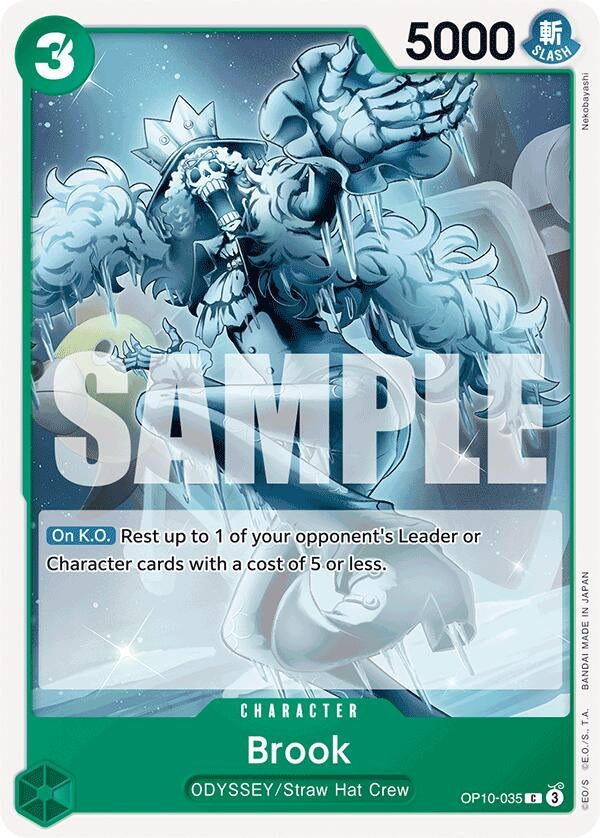 Image for Brook (035) (Royal Blood) (OP10-035) - One Piece Card Game