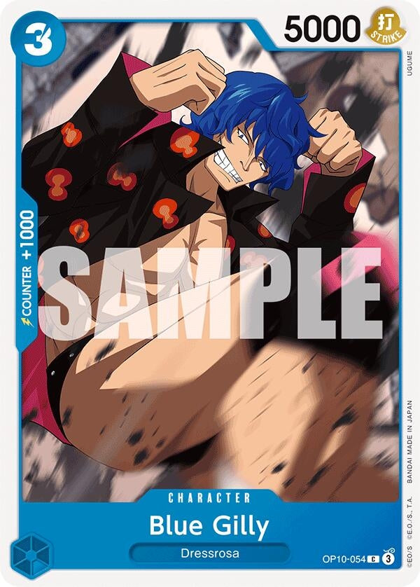 Image for Blue Gilly (Royal Blood) (OP10-054) - One Piece Card Game