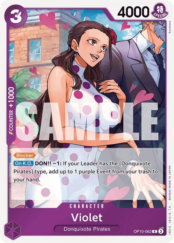 Image for Violet (Royal Blood) (OP10-062) - One Piece Card Game