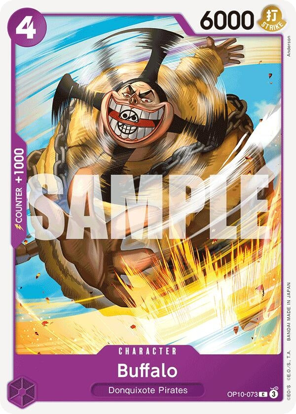Image for Buffalo (Royal Blood) (OP10-073) - One Piece Card Game