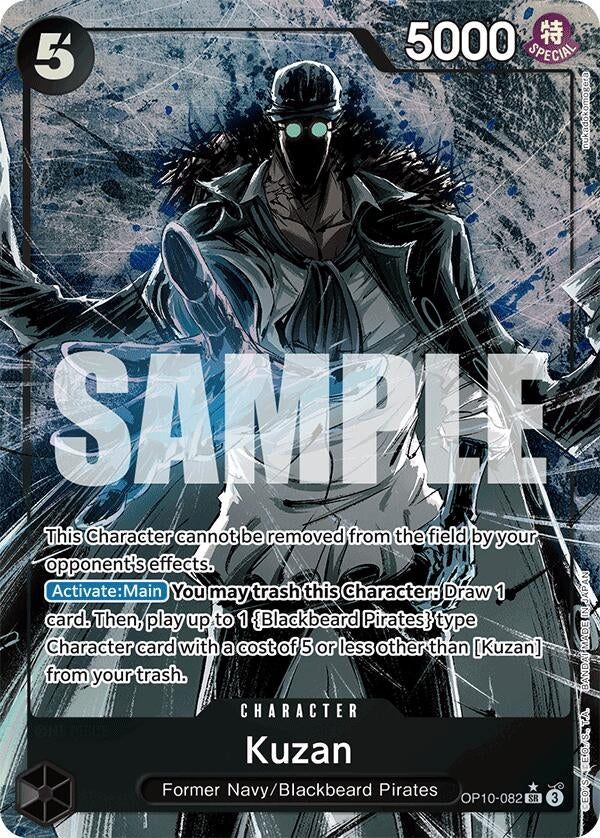Image for Kuzan (Parallel) (Royal Blood) (OP10-082) - One Piece Card Game